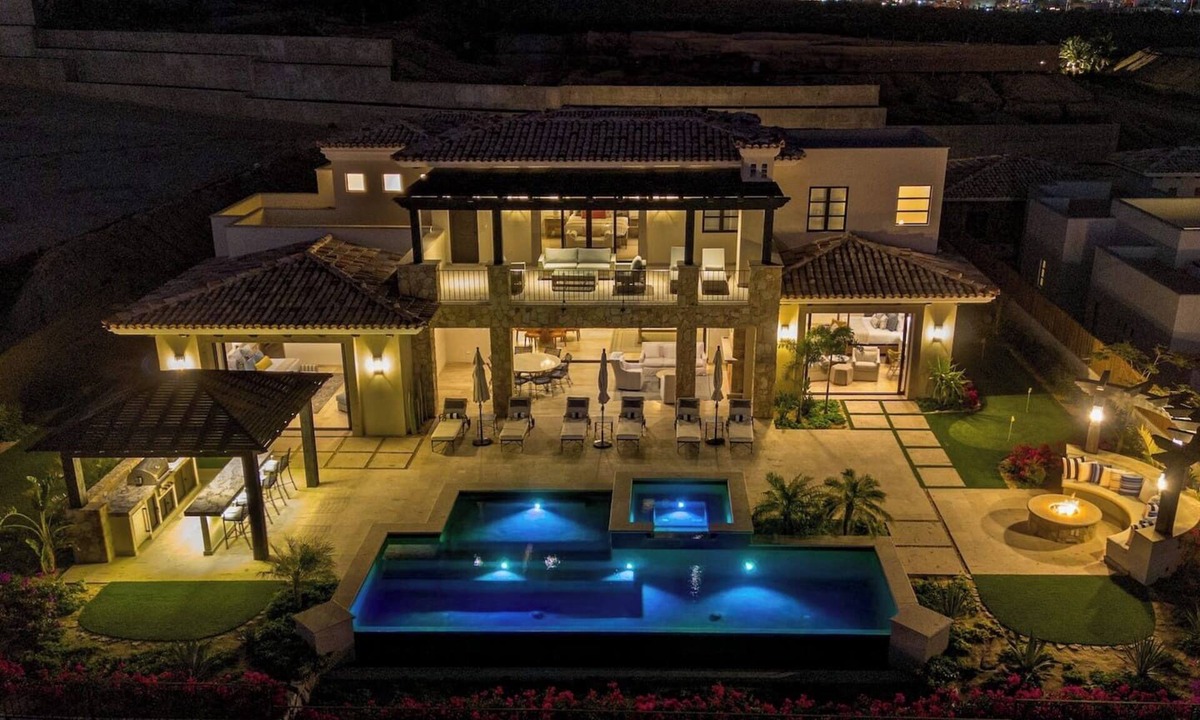 Los Cabos Villa | 7BR Ocean-View Estate, Pool, Gym, Sauna, Golf Cart