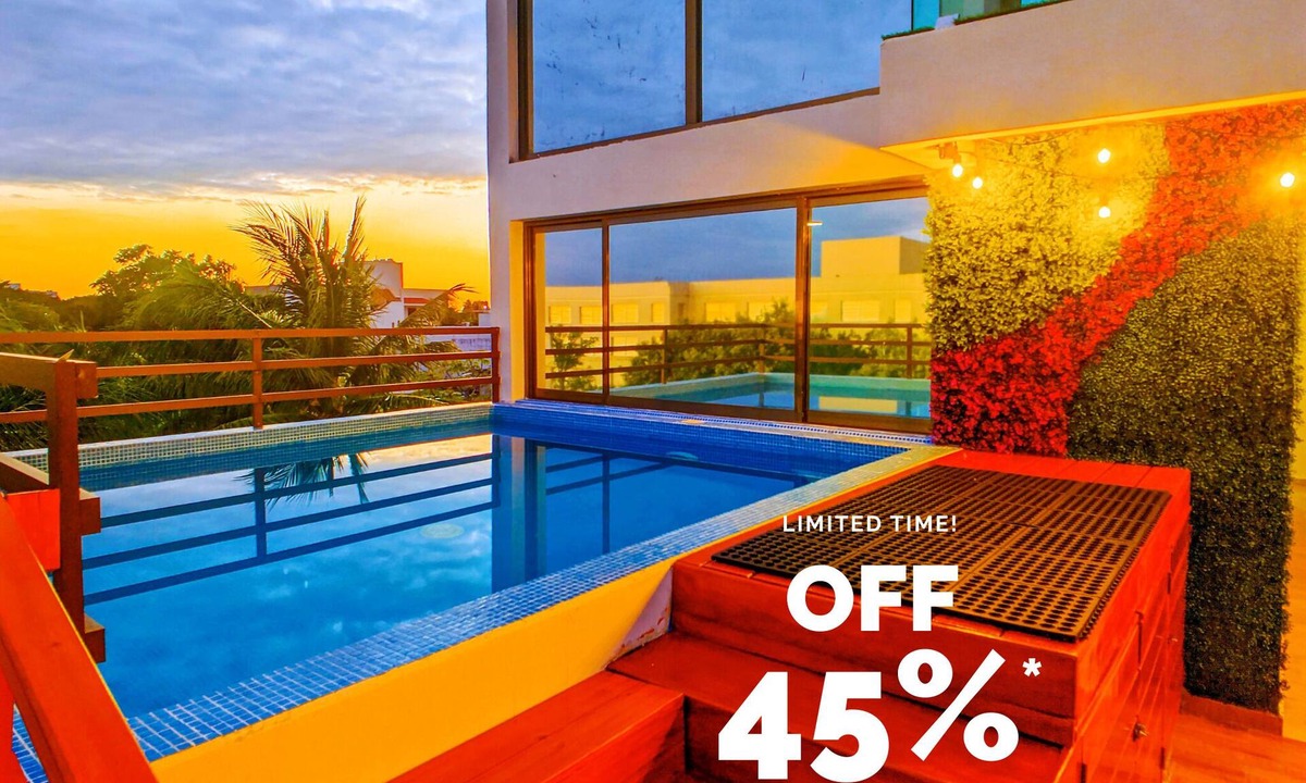 Luis Donaldo Colosio House | Amorous Escape I 500m Award-Winning Beach I Memory Foam Bed I Pool Patio Perks