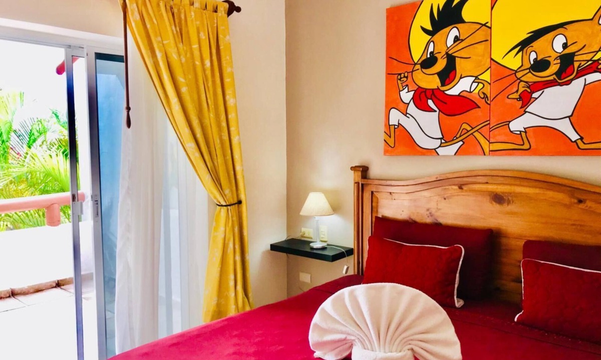 Playacar House | Balcony Comfort Double Room with pool B&B Dolce Vita Caribe Playacar