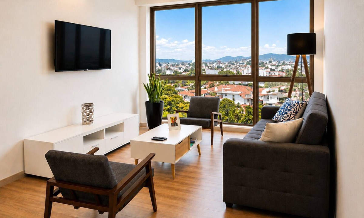 Anahuac Apartment | Beautifully furnished in a chic minimalist style 1 BR high speed WIFI