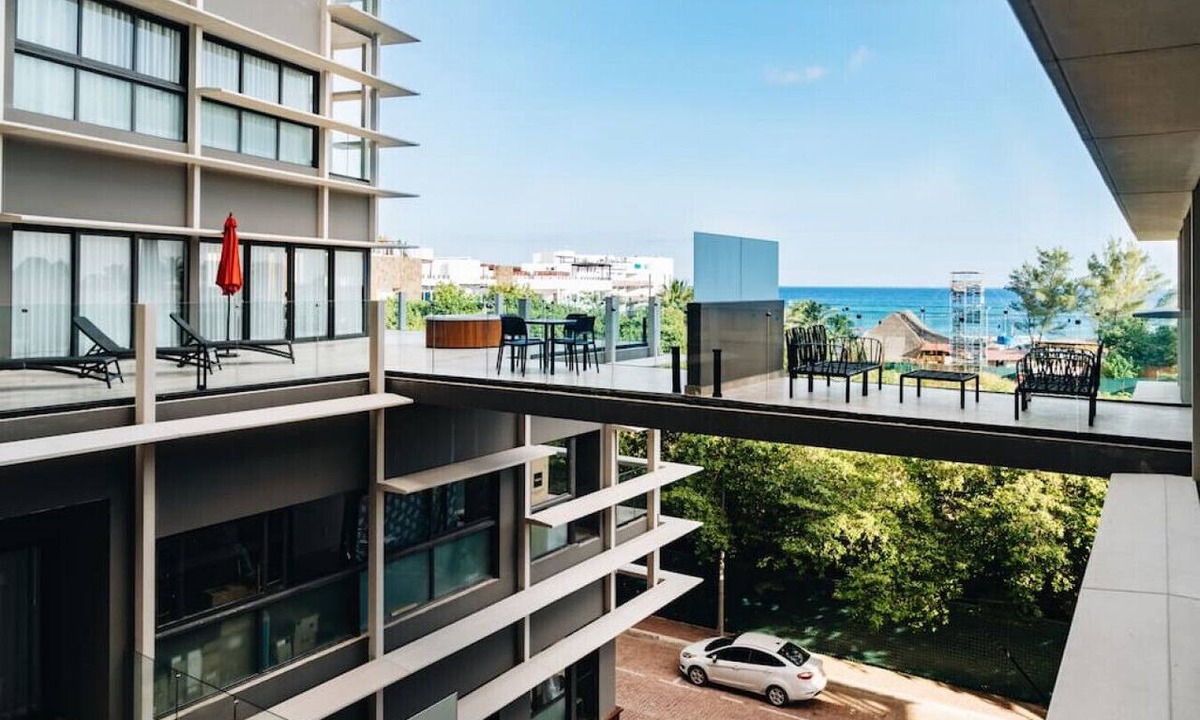 Zazil-ha Apartment | Dreams A203 · Moorea-Partial Ocean view w Roof Top Pools/Hot tub