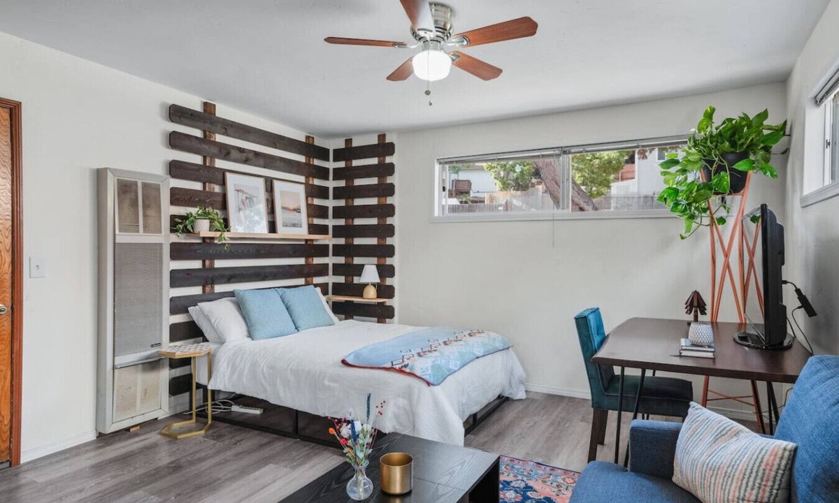 La Mesa House | La Mesa Hillside Studio | Private Patio + Fast Wifi