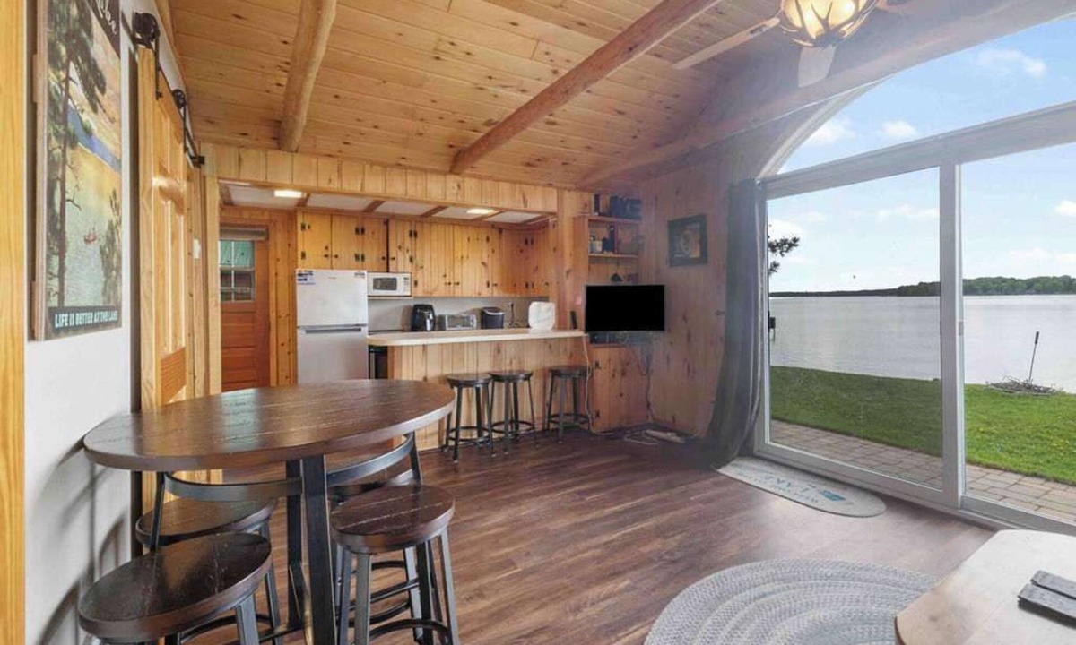 Bay Lake Cabin | Lakefront Cabin: Dock, Bunkhouse, Pet-Friendly