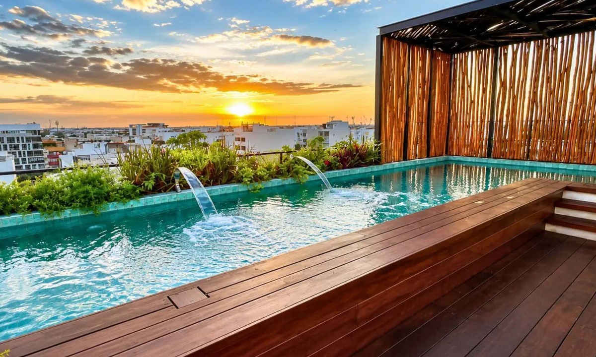Zazil-ha Apartment | Luxury Penthouse w/Jacuzzi · Jatsa Ha