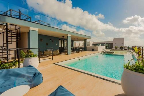 Zazil-ha House | Luxury Penthouses w Rooftop Pool & Beach Access