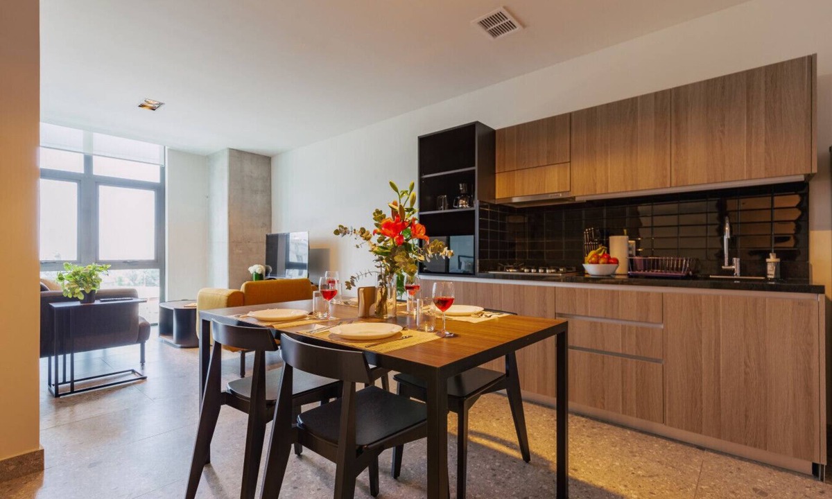 Miguel Hidalgo Apartment | Modern 1 BR Apartment with Skyline