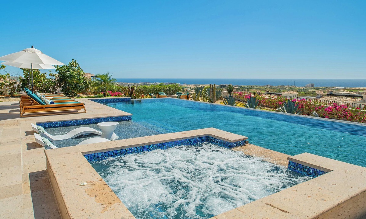 Los Cabos Villa | Modern Diamante Golf Villa w/Heated Pool, Hot Tub, Golf Cart & Ocean Views