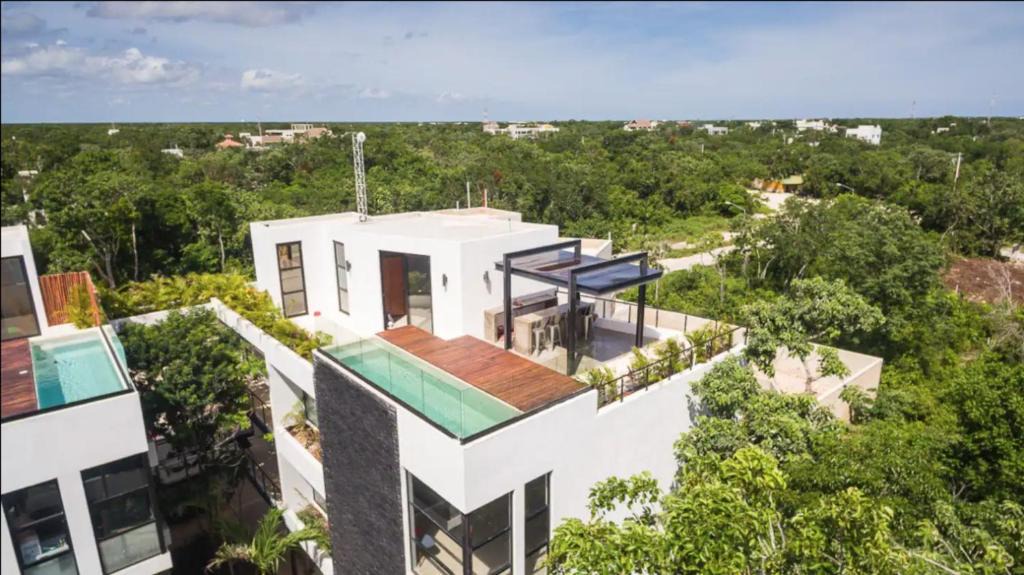 Tulum Apartment | Modern PH Park Lane Private Rooftop Deck Pool By Yeah