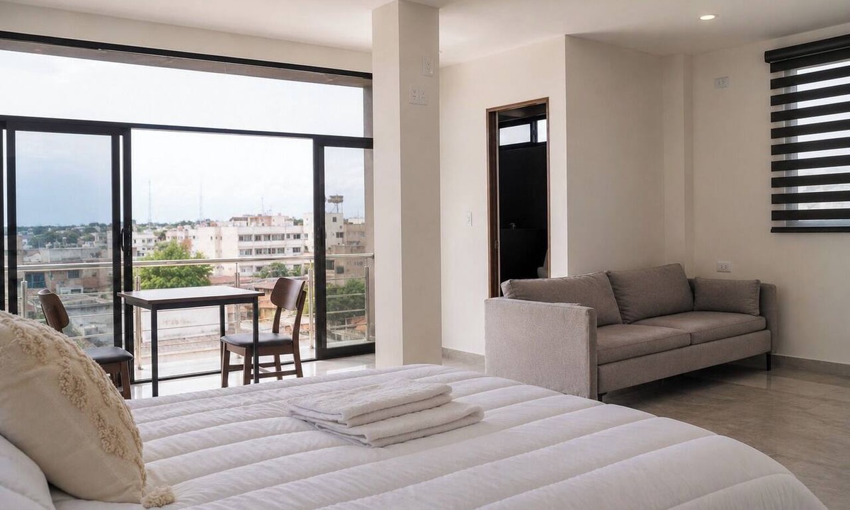 San Martin Texmelucan Apartment | Loft with a View of Popocatépetl | Downtown Texmelucan