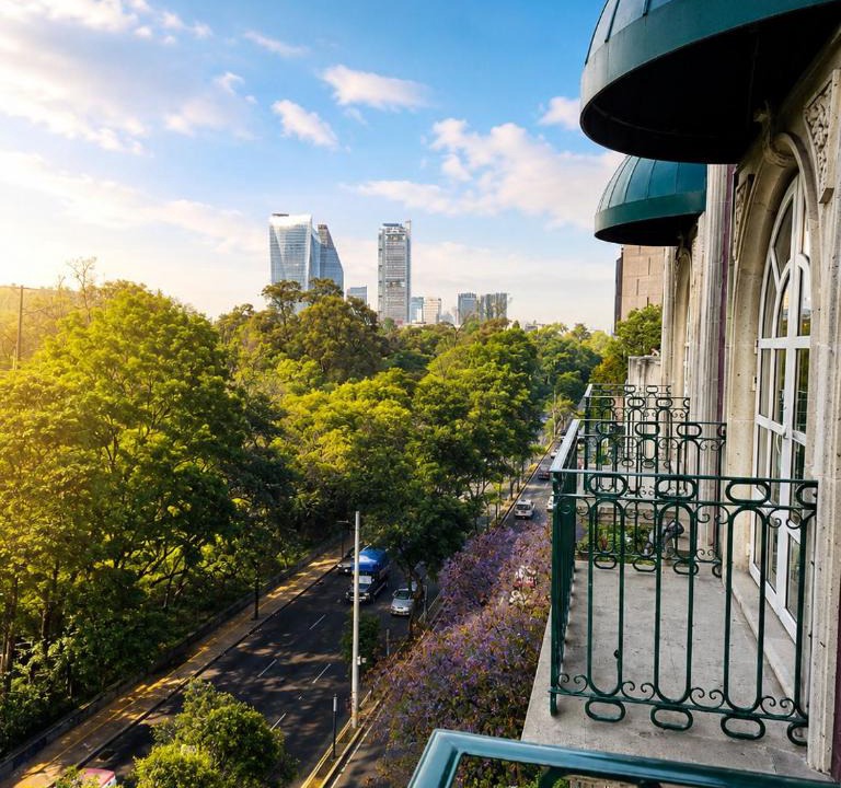 San Miguel Chapultepec Hotel | The Green Park Boutique Hotel and Grand Suites - Chapultepec Parkfront