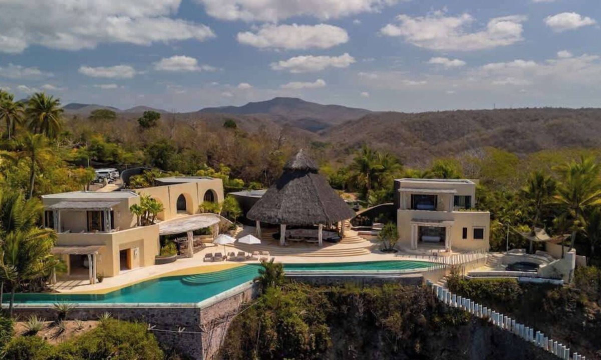 Costa Careyes House | Villa en Acantilado con Alberca Infinita y Chef