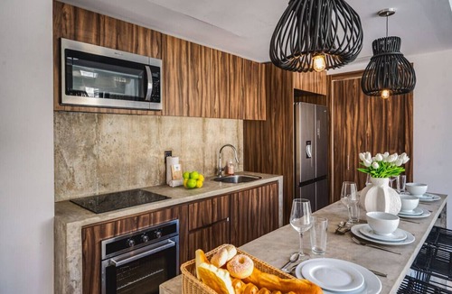 Zama Condo | 1BR Swim up Loft with Cenote | Big Gym & Pools