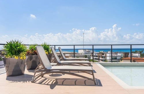 Zazil-ha Condo | 2BR Condo w Private Rooftop Pool Near Beach