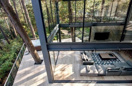Valle de Bravo House | Architectural Glass Villa - Design Icon w/hot tub