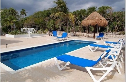 Akumal Villa | Architecturally Distinguished Colorful Casa on Water's Edge