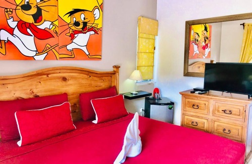 Playacar House | Balcony Comfort Double Room with pool B&B Dolce Vita Caribe Playacar
