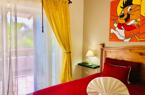 Playacar House | Balcony Comfort Double Room with pool B&B Dolce Vita Caribe Playacar