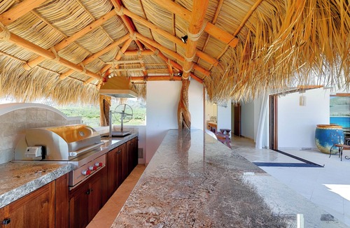 Los Frailes Villa | Beachfront Dual Villas w/Staff&Cook, Infinity Pools, Hot Tub & Swimmable Beach
