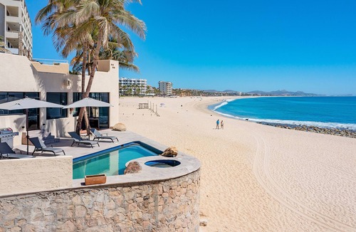 San Jose del Cabo Villa | Beachfront Villa at Zippers Surf Spot w/Pool, Hot Tub & Ocean Views Cabo