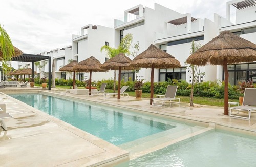 Zona Hotelera House | Beautiful 3-bedroom house in Bahia príncipe Tulum Country Club. PGA golf