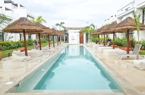 Zona Hotelera House | Beautiful 3-bedroom house in Bahia príncipe Tulum Country Club. PGA golf