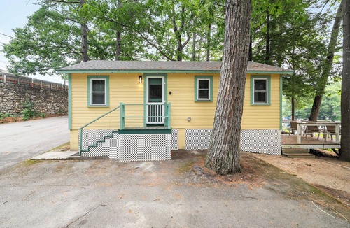 Alton Bay House | Cabin 44 at Historic Sandy Point Resort W/ Boat Slip and Onsite Boat Ramp
