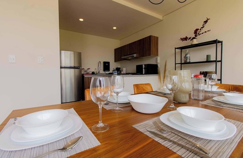 Benito Juarez Apartment | Capitalia | Inspiring Terrace Stay with Full Gym