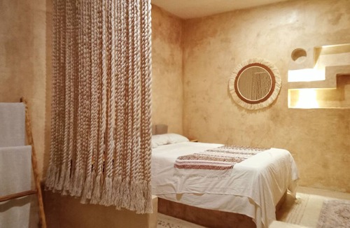 Puerto Juarez Cabin | "Casa Amar Villa Luna Rosa." Your reservation includes a bicycle.