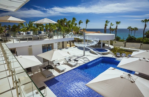 Rancho Cerro Colorado Villa | Casa Aqua Blanca: 7BR Ocean-View Villa, Punta Bella near Palmilla, Pool Slides