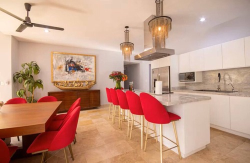 Cabo Bello House | Casa Reyes Spacious 6BR in a Gated, Community, Heated Pool Hot Tub & Ocean-View.