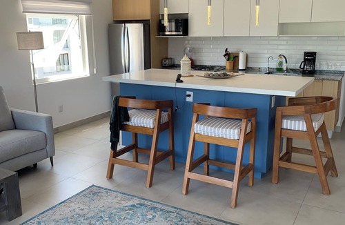 South Hotel Zone Apartment | Casa Teresita-2BD/2BA in trendy Versalles with a rooftop saltwater pool.