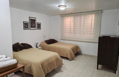 Venustiano Carranza Apartment | CASA VISTA Aeropuerto -HABITACION DOBLE AVA