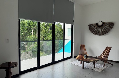 Tulum House | Charming 3bedroom house w/AC ,WiFi n pool in serene gated community in Tulum.