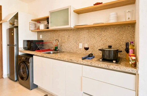 Luis Donaldo Colosio Apartment | Chic Ocean View Studio near Beach · Blanko Living