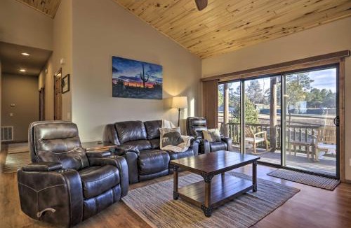 Show Low House | Deck, BBQ and Golf Course Views Show Low Home