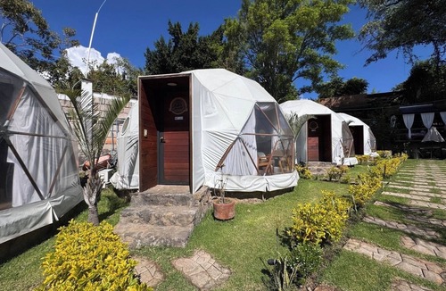 El Santuario Apartment | Glamping "Sailboat" 4 people + Dome + Pool