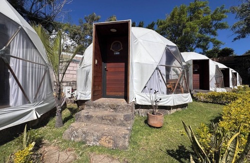 El Santuario Apartment | Glamping "Sailboat" 4 people + Dome + Pool