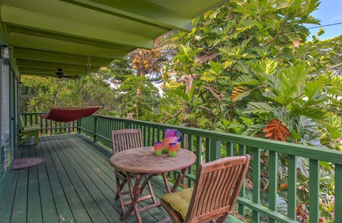 Kehena Beach Estates House | Kehena Treetop Bungalow-Near Black Sand Beach