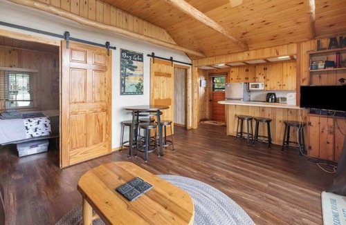 Bay Lake Cabin | Lakefront Cabin: Dock, Bunkhouse, Pet-Friendly