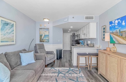 Arcadian Shores Apartment | Luxe Oceanfront @ Seawatch Resort!