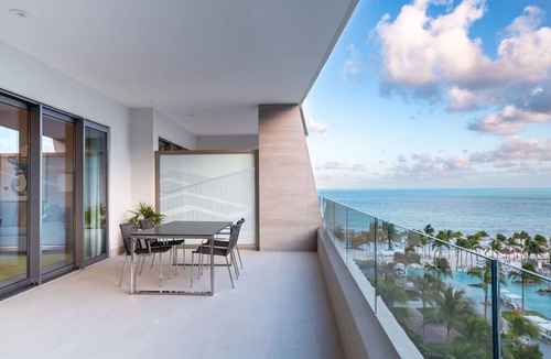 Puerto Juarez Apartment | Luxury 3-Bedroom Oceanfront Suite with Stunning Caribbean Views