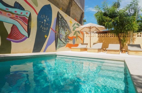 Barra de Colotepec House | luxury 6-bdr building in gorgeous Brisas de Zicatela with AC, pool and yoga area
