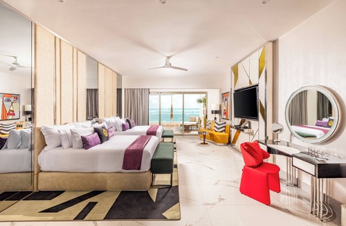 Puerto Juarez Hotel | Luxury Hotel Mousai Cancun-Studio Suite w/Butler & Private Hot Tub-Ocean view!