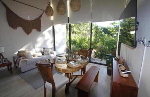 Tulum Apartment | Luxury Jungle Loft, 7 Pools, Rooftop Panoramic View, Beach Shuttle, Fast WiFi