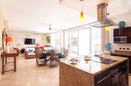 Downtown Condo | Mamitas Beach 1 Block & Pool View Balcony