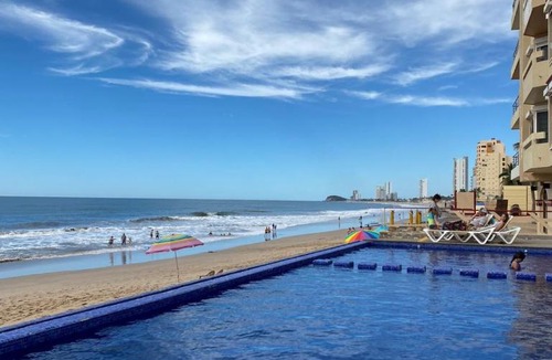 Marina Mazatlan Apartment | Marina del Sol Resort Condo directly on the Ocean 102