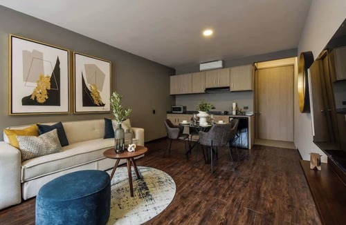 Escandon Apartment | Modern Loft w/Rooftop Terrace & Hot Tub