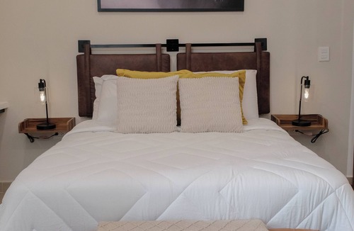 Las Gaviotas Apartment | Modern Loft w/Pool & Parking Near Zona Dorada Beach
