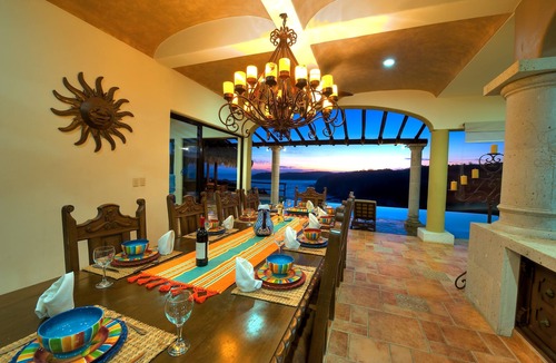 Santa Maria Huatulco Villa | Oceanfront Beach View Villa on Violin Bay near Santa Cruz