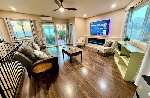 Playas de Rosarito House | Oceanfront beach house, a tropical oasis in Baja California.